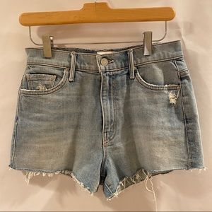 MOTHER x Miranda Kerr “Easy Does It” Cutoff Shorts